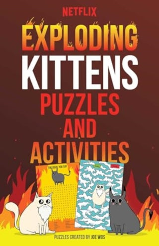 Cover image for 9781524895464 - Exploding Kittens Puzzles and Activities