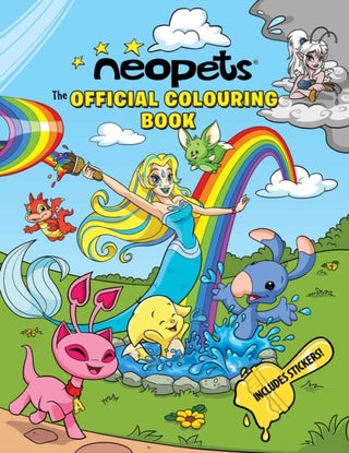 Cover image for 9781524895761 - Neopets: The Official Colouring Book