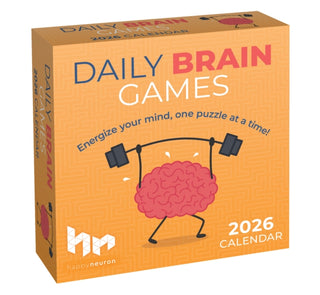 Cover image for 9781524896256 - Daily Brain Games 2026 Day-to-Day Calendar