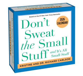 Cover image for 9781524896270 - Don't Sweat the Small Stuff 2026 Day-to-Day Calendar