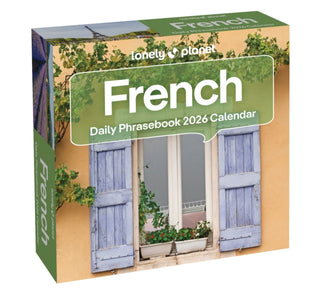 Cover image for 9781524896553 - Lonely Planet: French Phrasebook 2026 Day-to-Day Calendar