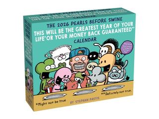 Cover image for 9781524896584 - Pearls Before Swine 2026 Day-to-Day Calendar