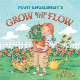 Cover image for 9781524896621 - Mary Engelbreit's Grow with the Flow 2026 Mini Wall Calendar