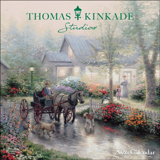 Cover image for 9781524896911 - Thomas Kinkade Studios 2026 Mini Wall Calendar