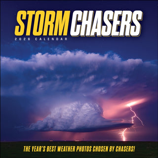 Cover image for 9781524897703 - Storm Chasers 2026 Wall Calendar