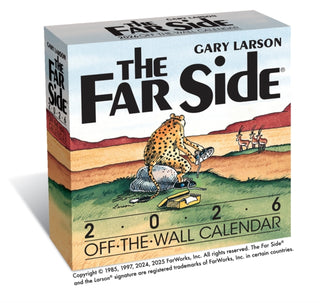 Cover image for 9781524897765 - The Far Side® 2026 Off-the-Wall Day-to-Day Calendar