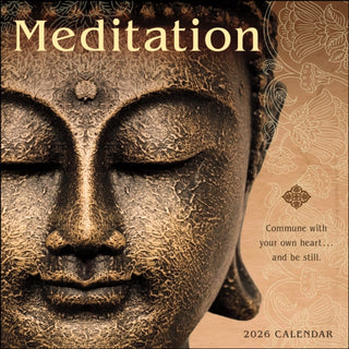 Cover image for 9781524897772 - Meditation 2026 Wall Calendar
