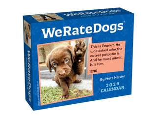Cover image for 9781524897802 - WeRateDogs 2026 Day-to-Day Calendar