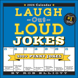 Cover image for 9781524897857 - Laugh-Out-Loud Jokes 2026 Wall Calendar