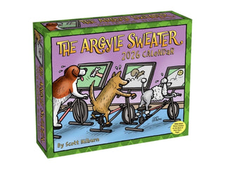 Cover image for 9781524897918 - The Argyle Sweater 2026 Day-to-Day Calendar
