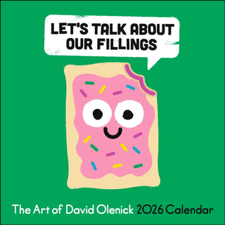 Cover image for 9781524897925 - The Art of David Olenick 2026 Wall Calendar