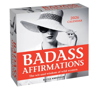 Cover image for 9781524897932 - Badass Affirmations 2026 Day-to-Day Calendar