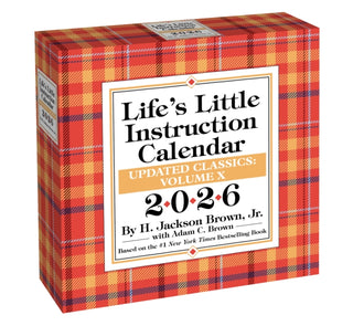 Cover image for 9781524897949 - Life's Little Instruction 2026 Day-to-Day Calendar