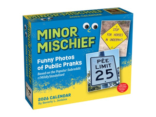 Cover image for 9781524898106 - Minor Mischief 2026 Day-to-Day Calendar