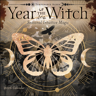 Cover image for 9781524898205 - Year of the Witch 2026 Wall Calendar