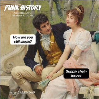 Cover image for 9781524898236 - Punk History 2026 Wall Calendar