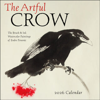 Cover image for 9781524898328 - The Artful Crow 2026 Wall Calendar