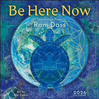 Cover image for 9781524898335 - Be Here Now 2026 Wall Calendar