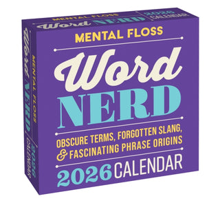 Cover image for 9781524898472 - Word Nerd 2026 Calendar