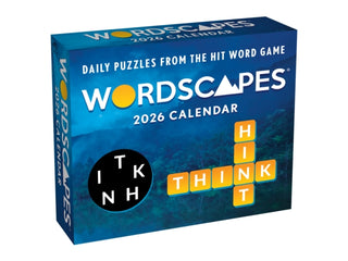 Cover image for 9781524898724 - Wordscapes® Puzzle Fun 2026 Day-to-Day Calendar