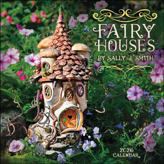 Cover image for 9781524898748 - Fairy Houses 2026 Wall Calendar