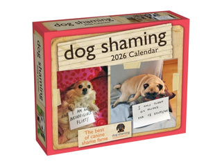 Cover image for 9781524898816 - Dog Shaming 2026 Day-to-Day Calendar