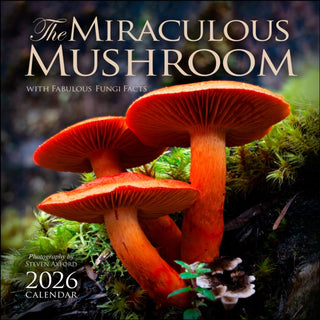 Cover image for 9781524898939 - The Miraculous Mushroom 2026 Wall Calendar