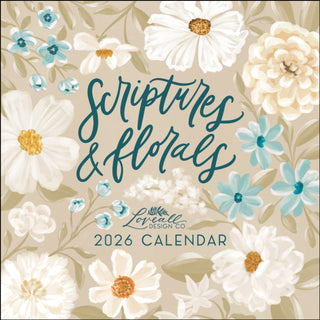 Cover image for 9781524899004 - Scriptures and Florals 2026 Wall Calendar