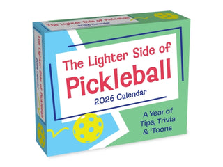 Cover image for 9781524899110 - The Lighter Side of Pickleball 2026 Day-to-Day Calendar