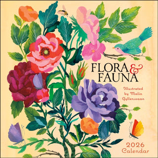 Cover image for 9781524899189 - Flora & Fauna 2026 Wall Calendar