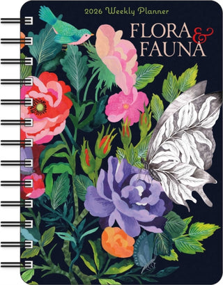 Supplemental image for 9781524899196 - Flora & Fauna 2026 Weekly Planner Calendar