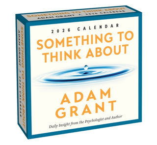 Cover image for 9781524899332 - Adam Grant 2026 Day-to-Day Calendar