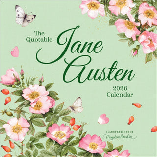 Cover image for 9781524899370 - The Quotable Jane Austen 2026 Wall Calendar