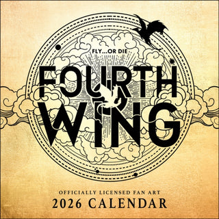 Cover image for 9781524899738 - Fourth Wing Officially Licensed Fan Art 2026 Wall Calendar