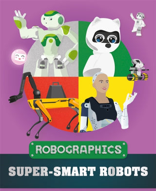 Cover image for 9781526315939 - Robographics: Super-smart Robots