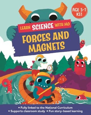Cover image for 9781526319104 - Learn Science with Mo: Forces and Magnets