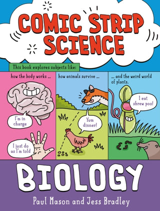 Cover image for 9781526319999 - Comic Strip Science: Biology