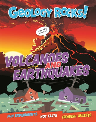 Cover image for 9781526321398 - Geology Rocks!: Earthquakes and Volcanoes