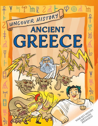 Cover image for 9781526322043 - Uncover History: Ancient Greece