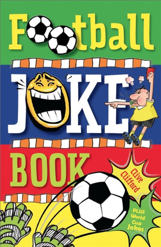Cover image for 9781526323347 - Football Joke Book