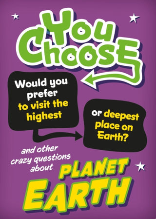 Cover image for 9781526324290 - You Choose: Planet Earth