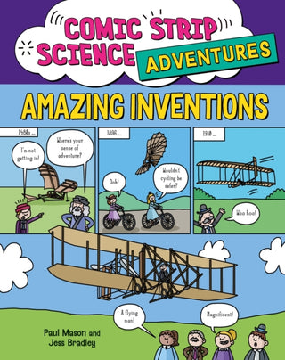 Cover image for 9781526327291 - Comic Strip Science Adventures: Amazing Inventions