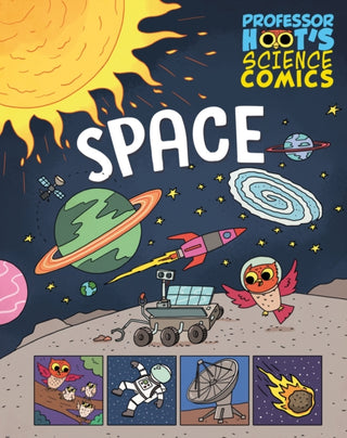 Supplemental image for 9781526327833 - Professor Hoot's Science Comics: Space