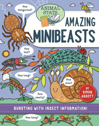 Cover image for 9781526328724 - Animal Stats: Minibeasts