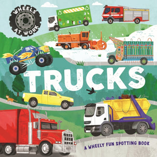 Cover image for 9781526330055 - Wheels at Work: Trucks