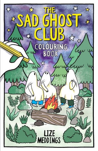 Supplemental image for 9781526367976 - The Sad Ghost Club Colouring Book