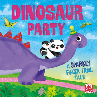Cover image for 9781526381767 - Finger Trail Tales: Dinosaur Party
