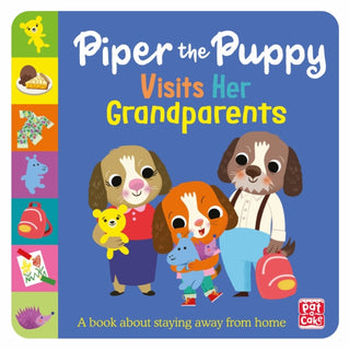Cover image for 9781526384300 - First Experiences: Piper the Puppy Visits her Grandparents