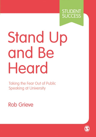 Cover image for 9781526463616 - Stand Up and Be Heard