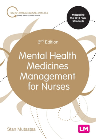 Cover image for 9781526473608 - Mental Health Medicines Management for Nurses